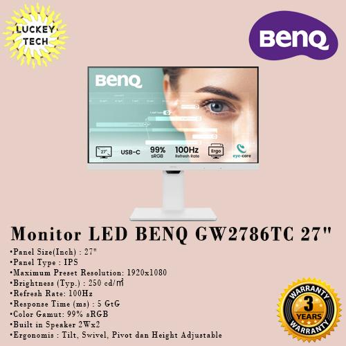 Gambar Monitor LED BENQ GW2786TC 27" dari Luckey Tech undefined Tokopedia