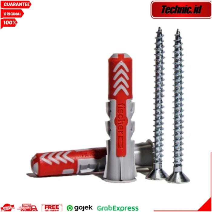 Gambar Baut Skrup Fisher 4 Pcs 8 x40 Mm Mr.safety Set 4 Pcs Fischer Sekrup Duopower 8 Sps 8 x 4 Cm dari Technic ID undefined Tokopedia