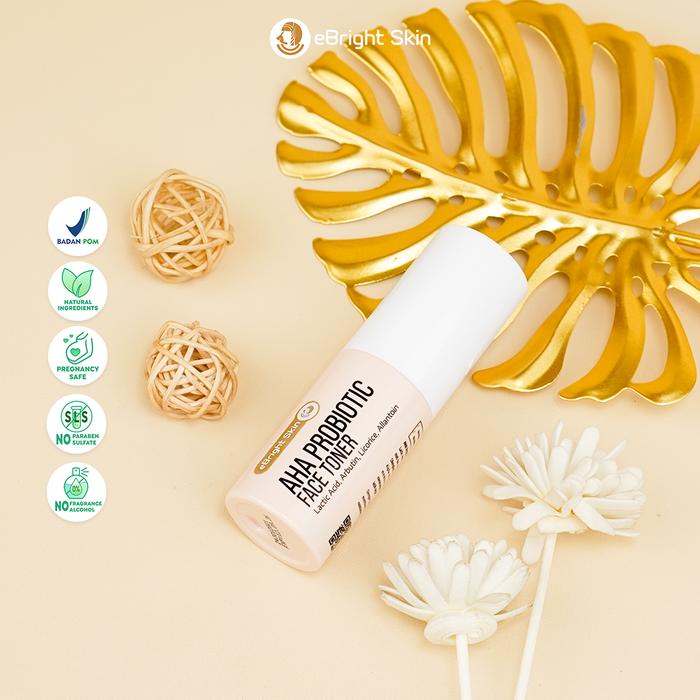 Gambar eBright Skin Toner Pencerah & Flek Hitam - AHA Probiotic Face Toner - 40ML dari eBright Skin Shop undefined Tokopedia