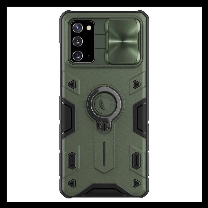 Gambar Case For SAMSUNG GALAXY NOTE 20 HARD CASE NILLKIN CAMSHIELD ARMOR RING PC COVER - DARK-GREEN., SAMSUNG NOTE 20 dari Original Shop Nillkin Kota Administrasi Jakarta Pusat Tokopedia