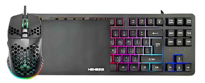 Jual NYK Nemesis Centa KC80 Keyboard Mouse Gaming Combo 3in1 Bundle TKL ...