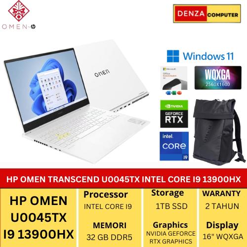 Jual HP OMEN Transcend 16 U0045TX I9 13900HX 32GB 1TB RTX4070