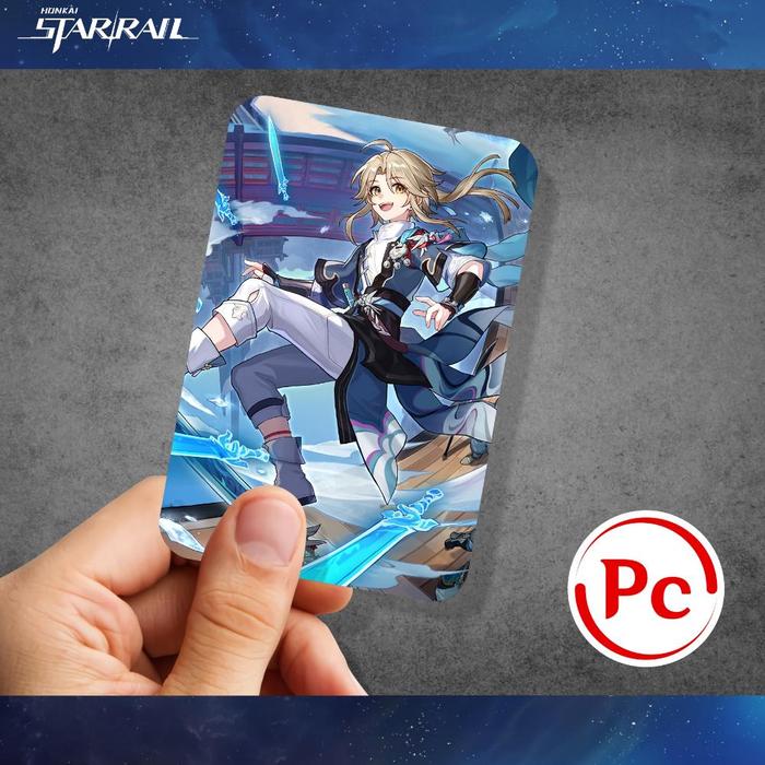 Gambar Koleksi Photocard Anime Game Honkai Star Rail A1 - PC - Yanqing A dari AKIN OUTLETS 23 undefined Tokopedia