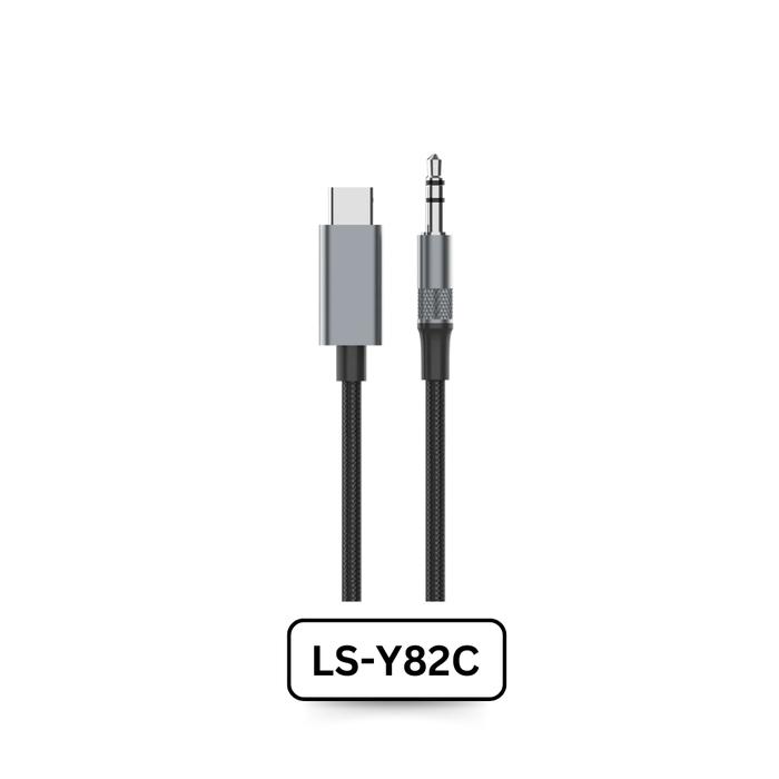 Gambar Kabel Aux Audio USB C To 3.5MM 2 Meter LDNIO LS-Y82C Hifi Audio Wear Resistant Anti - Tangle - LS-Y82C, Putih dari telefone.id undefined Tokopedia