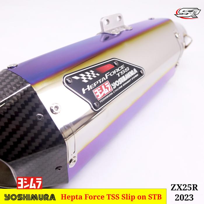KNALPOT YOSHIMURA HEPTA FORCE TSS SLIP ON KAWASAKI ZX25R STB
