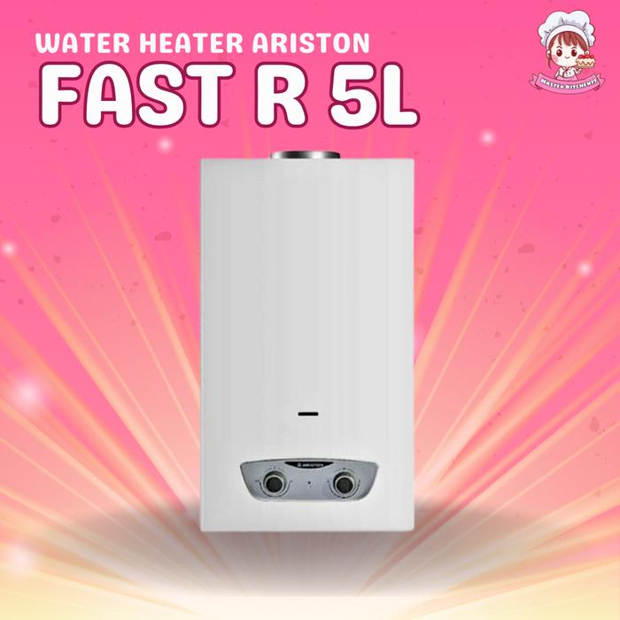 Jual Water Heater Gas Ariston Fast R Liter (italy desaign