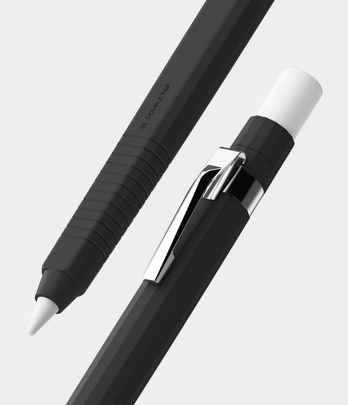 Gambar Case Apple Pencil Pro 2nd Generation Case Ringke Silicone Drafting Pencil Case - Black dari Primary Original undefined Tokopedia