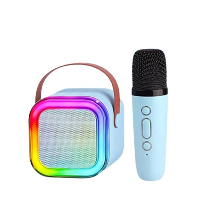 Jual Mini Speaker Bluetooth 2 mic 1 Karaoke /Bluetooth 5.3 Mini Speaker ...