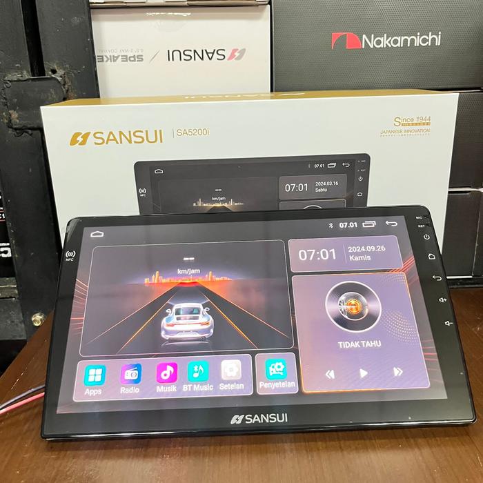 Gambar Head Unit 9 Inch Android Sansui Classic Gen 3 SA5200i Ram 2/32 GB - HU +KAMERA AHD dari Ben Audio Variasi undefined Tokopedia