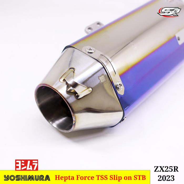 KNALPOT YOSHIMURA HEPTA FORCE TSS SLIP ON KAWASAKI ZX25R STB
