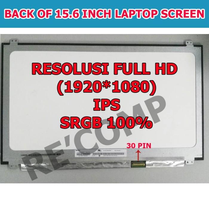 Gambar LED LCD 15.6 INCH SLIM 30 PIN FULL HD IPS 100% SRGB - KUPING AB dari Re'Comp undefined Tokopedia