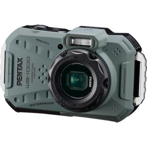 Gambar RICOH Pentax WG-1000 Digital Pocket Camera Ricoh WG1000 Kamera Underwater Waterproof GARANSI RESMI - Olive dari CAMERA CO ID undefined Tokopedia