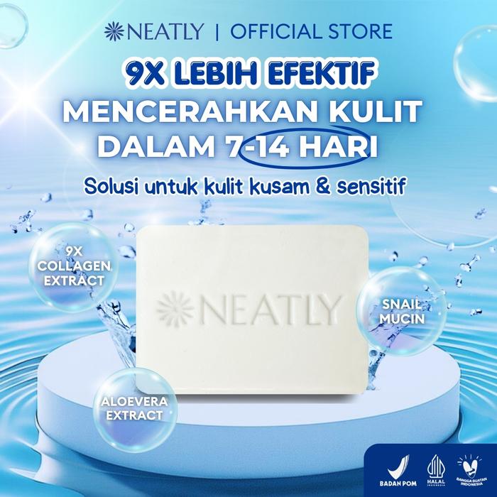 Gambar Sabun Neatly Snail Mucin Collagen Glow Soap 1 Box dari Neatly Official Shop undefined Tokopedia