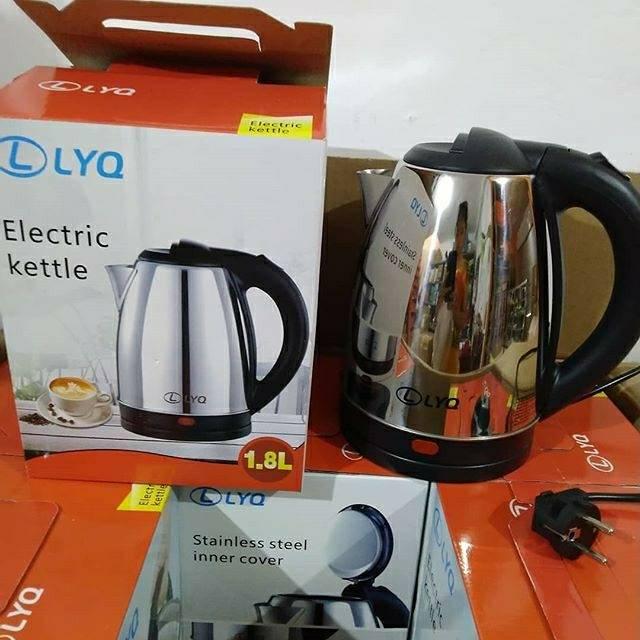 Gambar INFICO Electric Kettle Pemanas Air Listrik Stainless 1.8 Liter - teko LYQ dari Supermart 22 undefined Tokopedia