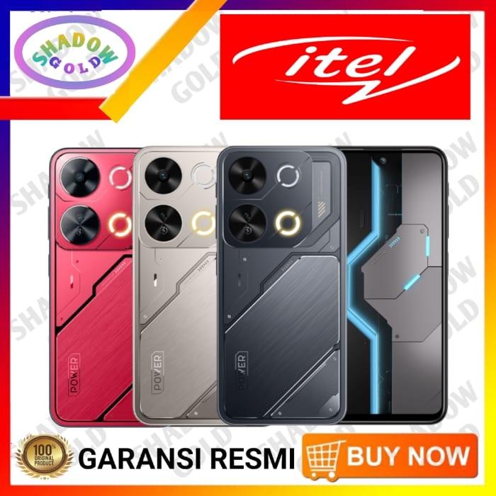 Gambar itel P65 RAM 8+8/128GB - Cyber Design with Sleek Ring Light - 120hz 6.7" Punch Hole Display - Flex Button- Bypass Charging - Gyro Hardware - UFS - Android 14 new UI - 5000mAh Battery + 2400mAh Free Charging Case Garansi Resmi - Random Promo dari Shadow Gold undefined Tokopedia