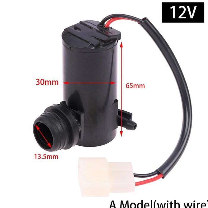 Gambar Premium Motor Washer / Dinamo Tabung Air Wiper / Semprotan Air Wiper Universal 12 Volt High Quality - WithLine dari The Senza Store undefined Tokopedia