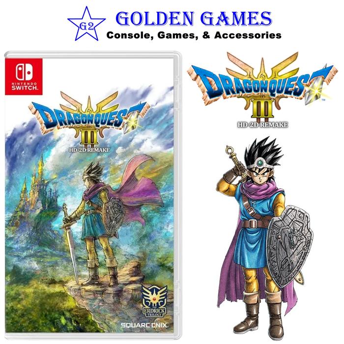 Jual Nintendo Switch Dragon Quest III HD-2D Remake Kota