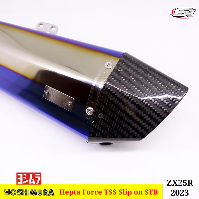 KNALPOT YOSHIMURA HEPTA FORCE TSS SLIP ON KAWASAKI ZX25R STB