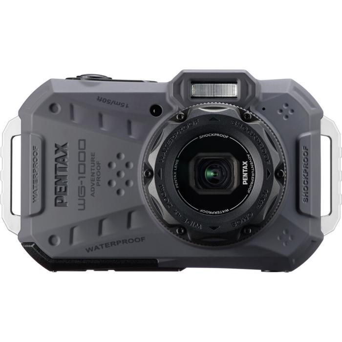 Gambar RICOH Pentax WG-1000 Digital Pocket Camera Ricoh WG1000 Kamera Underwater Waterproof GARANSI RESMI - Gray dari CAMERA CO ID undefined Tokopedia