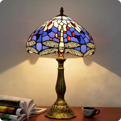 Gambar Lampu Meja Turki Kaca Patri Tiffany dengan Lampu Meja Antik Capung Kamar Tidur Restoran Mediterania Cocok Untuk Ruang Kantor Kamar Tidur Ruang Tamu - A dari IR-JKTStore undefined Tokopedia