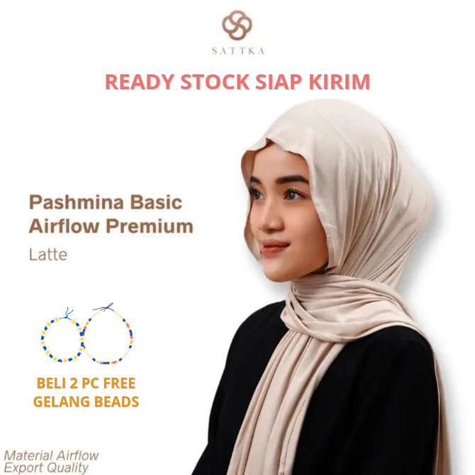 Gambar READY | Pashmina Sattka Basic Hijab PART 1 - Coklat tua dari Tears Store forever undefined Tokopedia