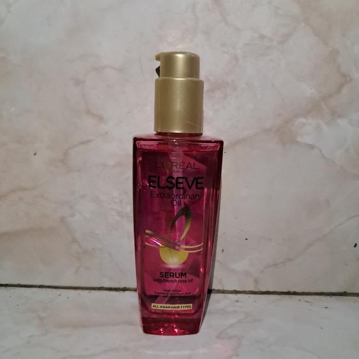 Gambar Serum Rambut Loreal Paris Elseve Extraordinary Oil Serum 100ml - Pink dari oshin tuppe undefined Tokopedia