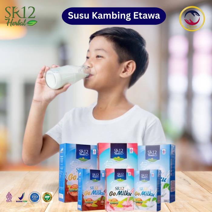Gambar Go Milku SR12 Susu Penggemuk Penambah Berat Badan Anak dan Dewasa - Original, 200gr dari SR12 Depok Jabar undefined Tokopedia