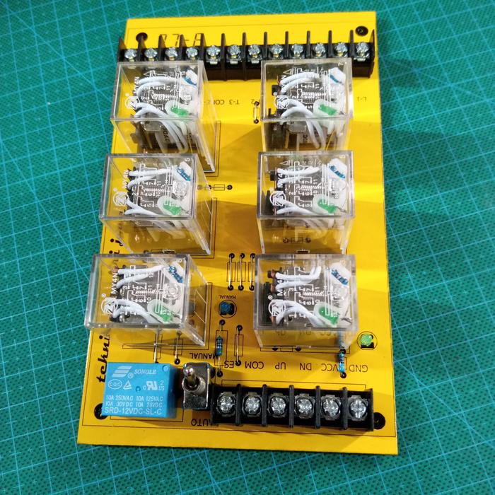 Gambar module lift barang 3 lantai 12 volt DC siap kirim, solusi pengganti control lama - module NC dari TEKNIK MANDIRI JAYA undefined Tokopedia