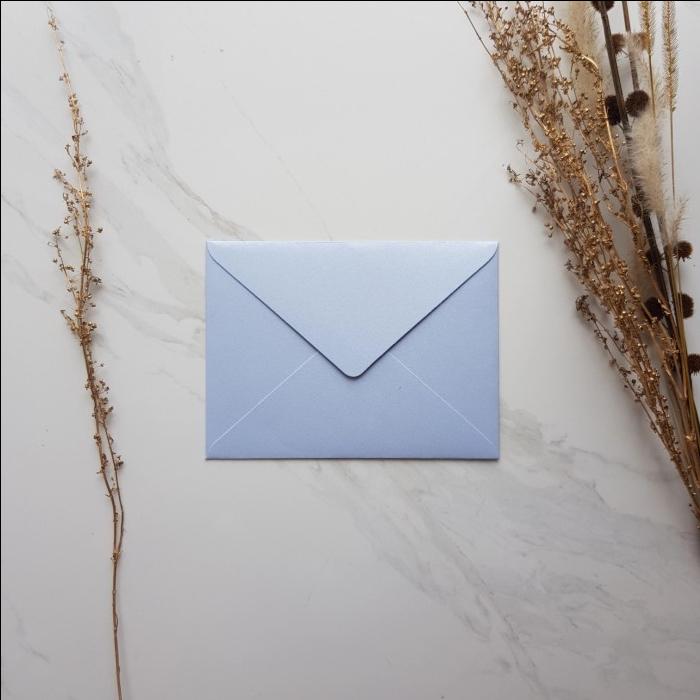 Gambar Amplop Jasmine A6 200gsm/ Amplop Fancy Baronial - Sky Blue dari Dealustre Design undefined Tokopedia