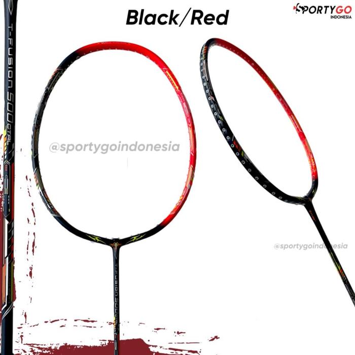 Gambar Raket Badminton Hundred T-Fusion 500 Control | Hndrd Tfusion Ctrl Terlaris - Black/Red dari Abadi Indonesia Official undefined Tokopedia