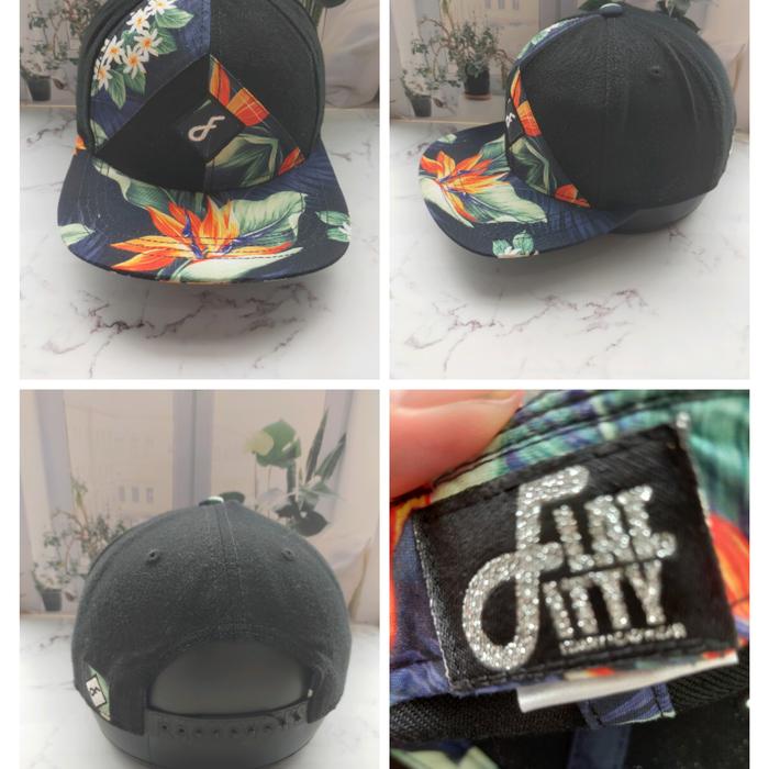 Jual Topi Snapback Flat Fifty Black Kota Bekasi Ron's Garage