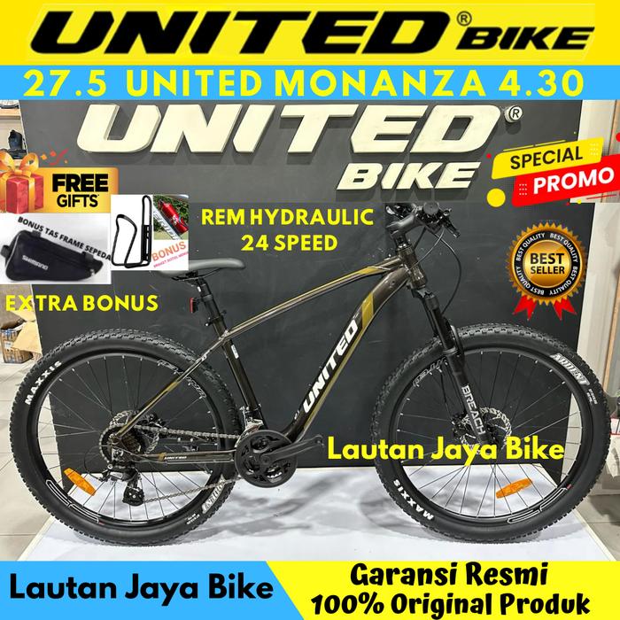Gambar Sepeda Gunung 27,5 MTB UNITED MONANZA 4.3 dari Toko Sepeda Lautan Jaya_NEW undefined Tokopedia