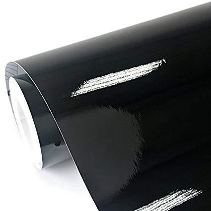 Gambar Stiker Wrapping Hitam Glossy L122cm Daya Rekat Kuat Harga Terjangkau - Glosy L60x P50 dari RiaAcc undefined 4 Tokopedia