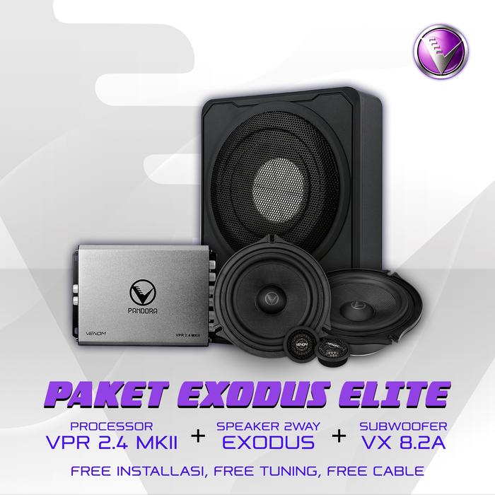 Gambar PAKET AUDIO VENOM ELITE 2 - SUB VX 8.2A dari Venom Auto Garage undefined Tokopedia