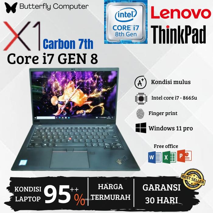 ほぼ新品 使用12h 第8世代Core i7 X1 Carbon Gen7 ほぼ新品 使用12h 第