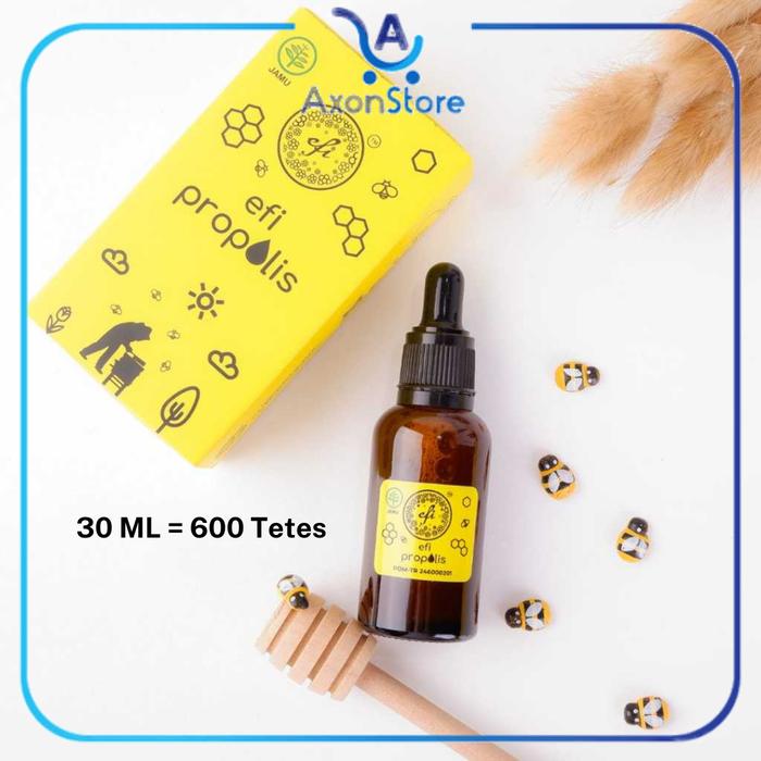Gambar Efi Propolis by Kebun Efi ( 100% Original Propolis Non Alkohol ) | Suplemen Jaga Imun Tubuh Anak - 30ML dari axonmall undefined Tokopedia