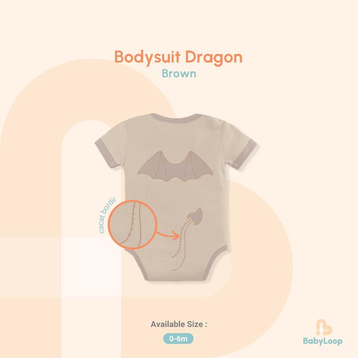 Gambar CUCI GUDANG MINOR DEFECT SALE SERBA 100.000 - BABY LOOP - Brown-CBordir, 0-6 M dari Baby Loop Authorized Reseller undefined Tokopedia