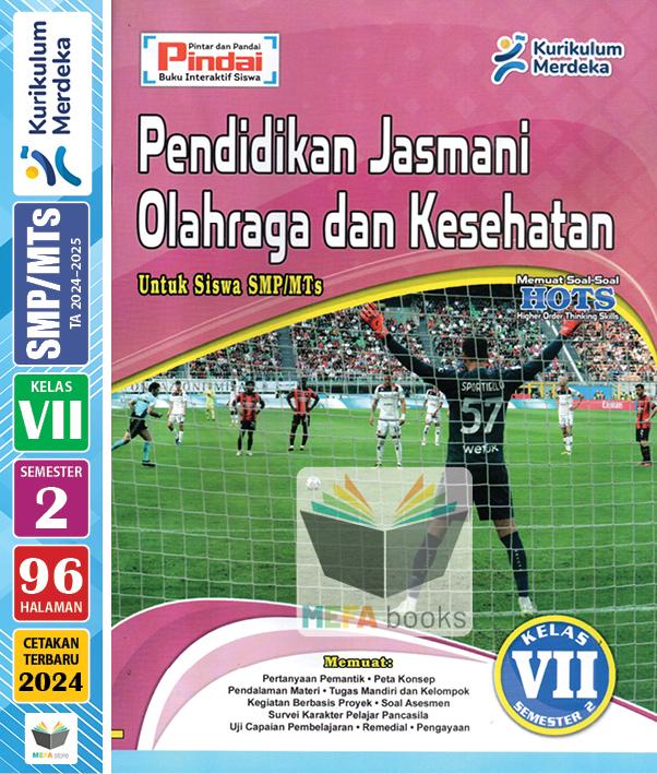 Gambar LKS Pindai SMP Kelas 7 Semester 2 & 1 Kurikulum Merdeka CV Arya Duta - SMT2/PJOK dari MEFA books undefined Tokopedia