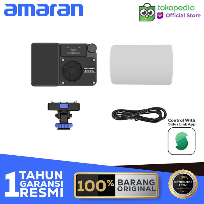 Gambar amaran ACE 25x | SPECIAL 11.11 LIGHTING FESTIVAL FREE AMARAN GO - Charcoal dari Aputure Indonesia undefined Tokopedia