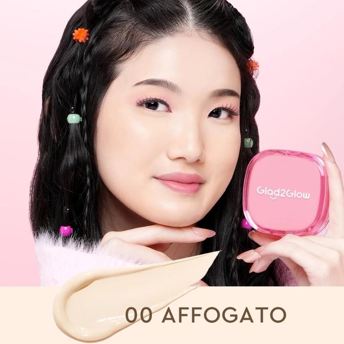 Gambar GLAD2GLOW - PERFECT COVER CUSHION ( 11 g ) - Foundation Oil-Control Matte Waterproof - 00.AFFOGATO dari PIK3TH undefined Tokopedia