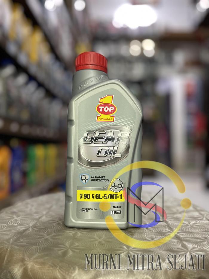 Gambar TOP 1 Gear Oil SAE 90 GL-5 TOP1 Oli Gardan / Transmisi Manual 1 L - Kemasan Baru dari Murni Mitra Sejati undefined Tokopedia