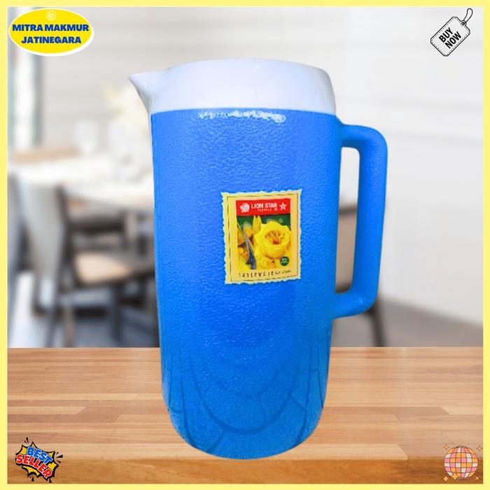 Gambar LION STAR TEKO PLASTIK TERMO PANAS DAN DINGIN 1,3 1,5 LITER THERMO WATER JUG ICE AND COLD - THERMO 2,5 L dari MITRA MAKMUR JATINEGARA undefined Tokopedia