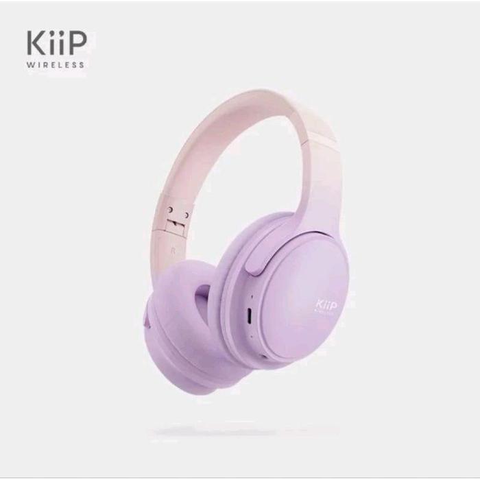 Gambar Lenovo TH10 Headphone Bluetooth Wireless Headset Earphone - Kiip TH60-Ungu dari Erlina Phone undefined Tokopedia