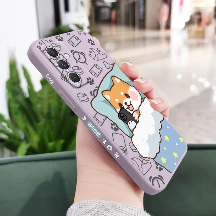 Gambar Overnight Cat Phone Case For Samsung Galaxy S24 Ultra Plus Liquid - 1, S22 dari Founding's Store undefined Tokopedia