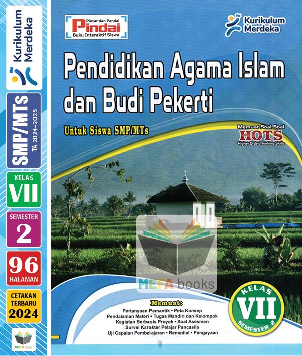 Gambar LKS Pindai SMP Kelas 7 Semester 2 & 1 Kurikulum Merdeka CV Arya Duta - SMT2/Ag Islam dari MEFA books undefined Tokopedia
