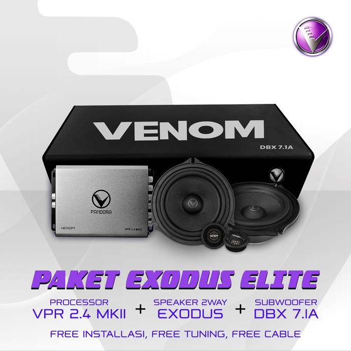 Gambar PAKET AUDIO VENOM ELITE 2 - SUB DBX 7.1A dari Venom Auto Garage Kota Administrasi Jakarta Utara Tokopedia