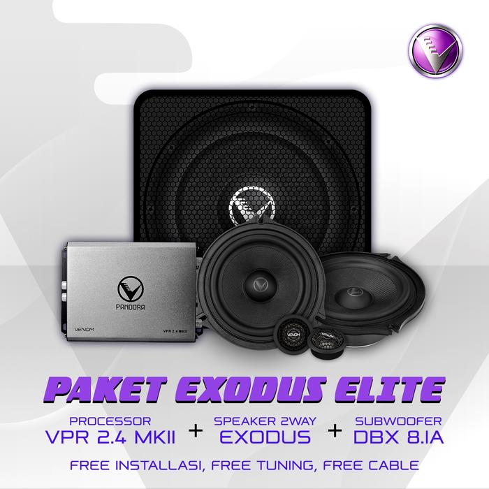 Gambar PAKET AUDIO VENOM ELITE 2 - SUB DBX 8.1A dari Venom Auto Garage undefined Tokopedia