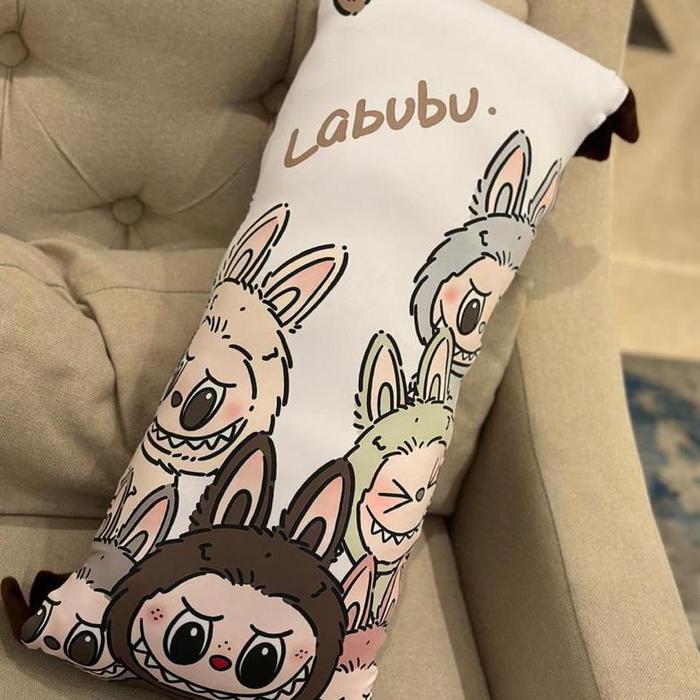 Gambar Kyushuka Bantal Guling Bayi Semi Tencel Size L (53 x 25 CM) - Motif Labubu / Powerpuff Girls - Labubu 1 dari slippersking undefined Tokopedia