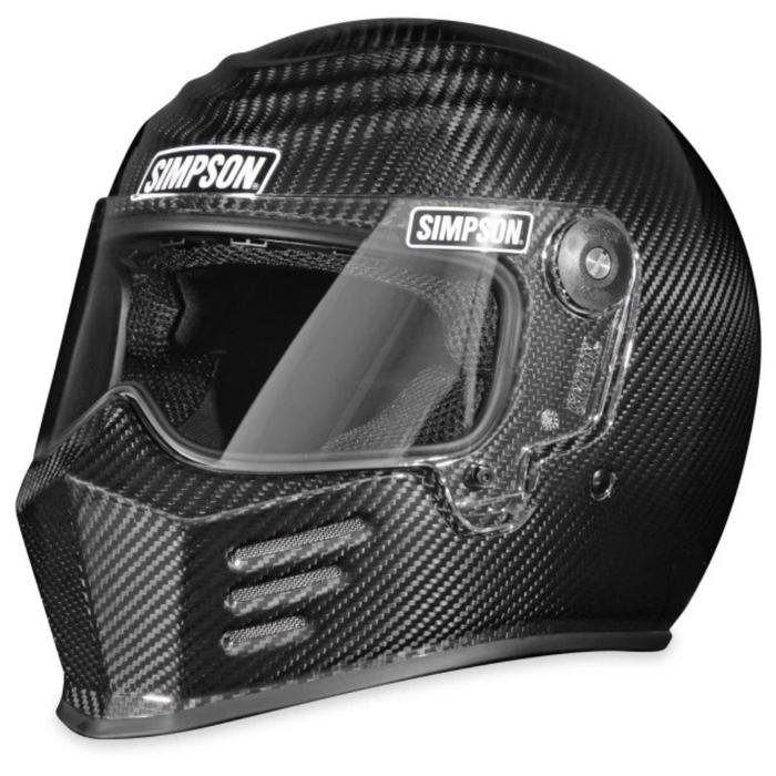 Jual SIMPSON OUTLAW BANDIT CARBON FIBER GLOSS HELM FULL FACE