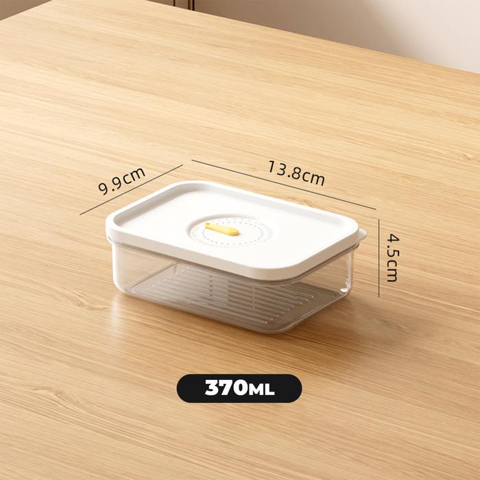 Gambar Angola Kotak Penyimpanan Makanan Kulkas L12-L35 Tempat Penyimpanan Dengan Penanda Waktu / Food Storage - 370 ML dari Angola Indonesia undefined Tokopedia